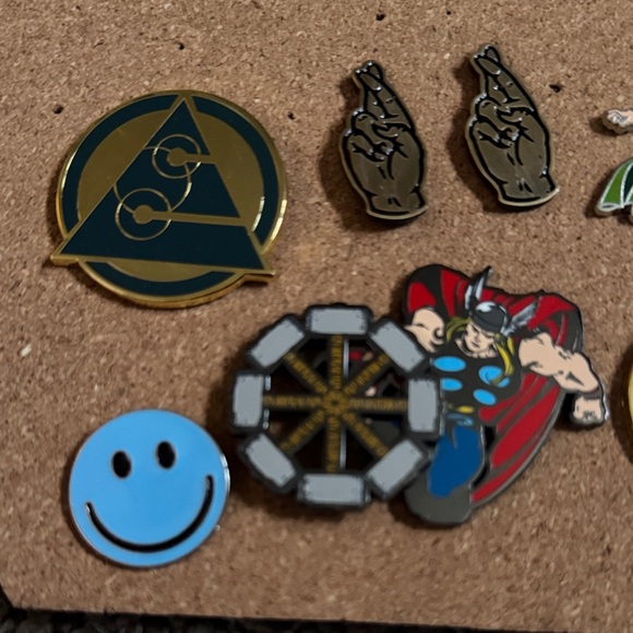 Assorted Enamel Pin Collection - Picture 2 of 3